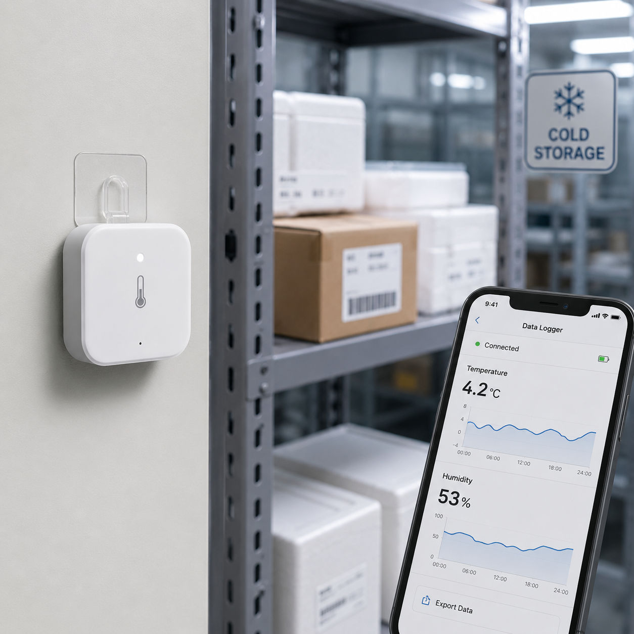 Miniature IoT data loggers