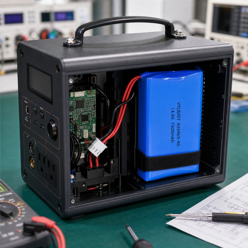 Portable Power Station Backup Battery Module