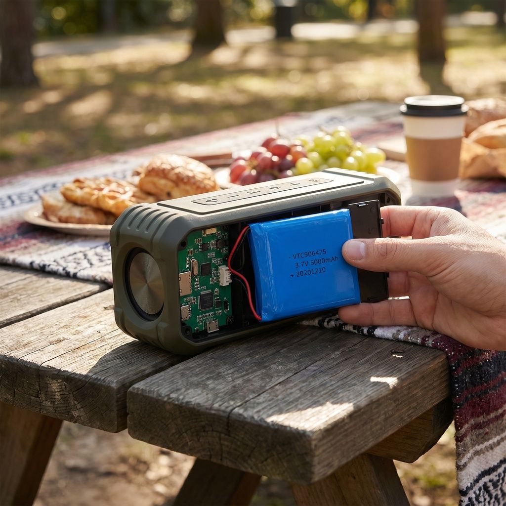Portable Speaker Battery