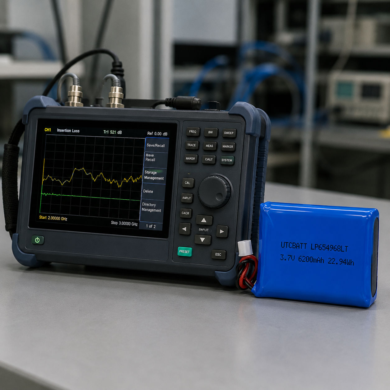 Portable test instruments