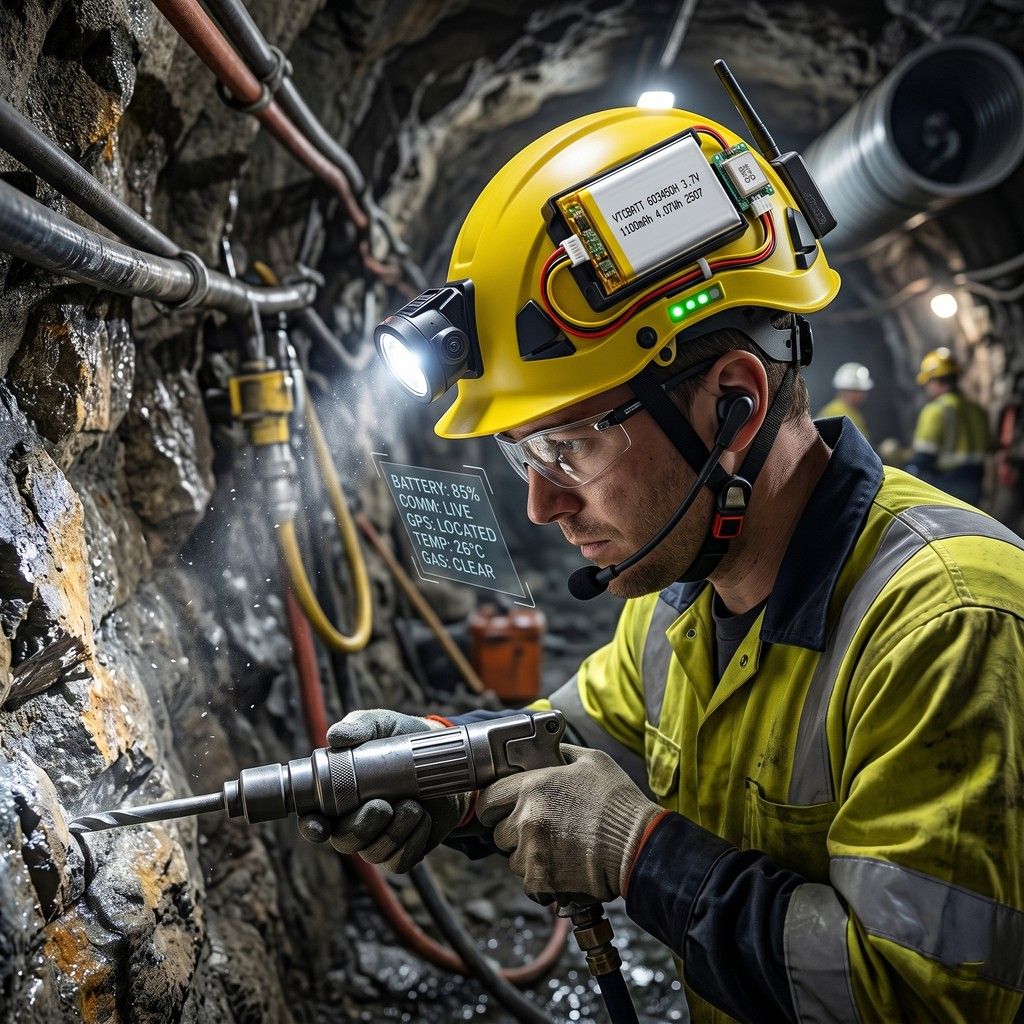 Smart Mining Helmet