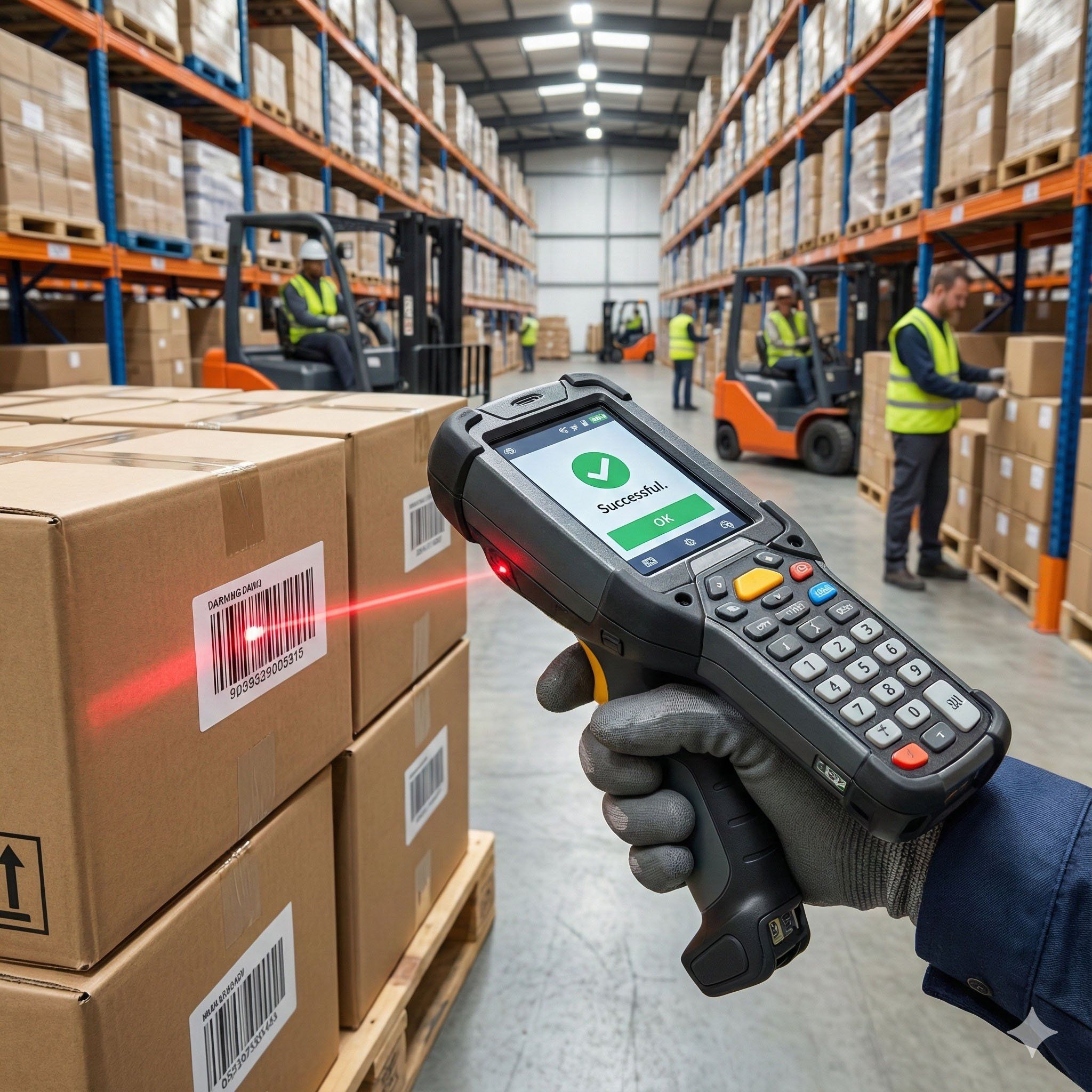 Warehouse Barcode Scanners