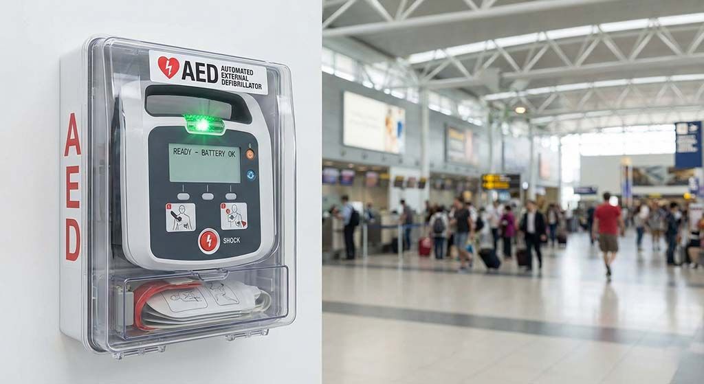 Battery for Automated External Defibrillator (AED)