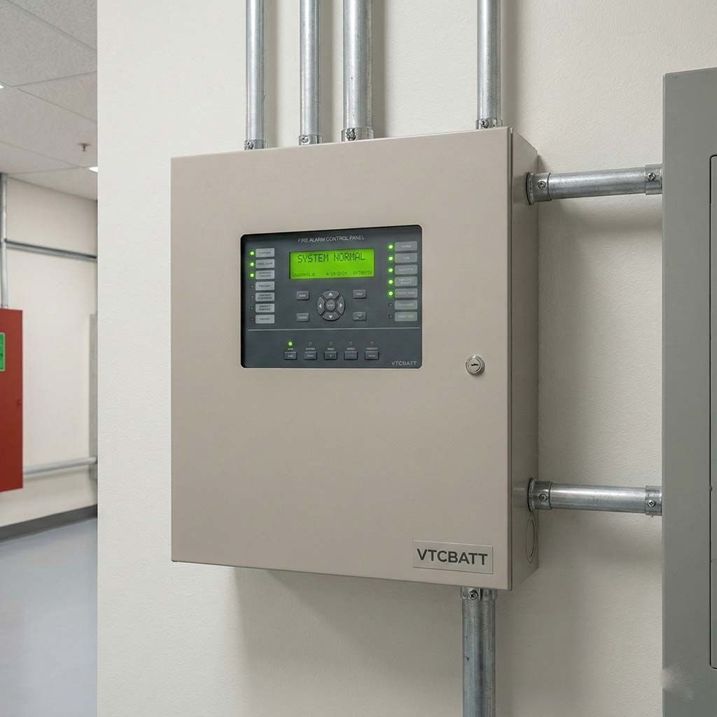 Battery for outdoor perimeter security systems