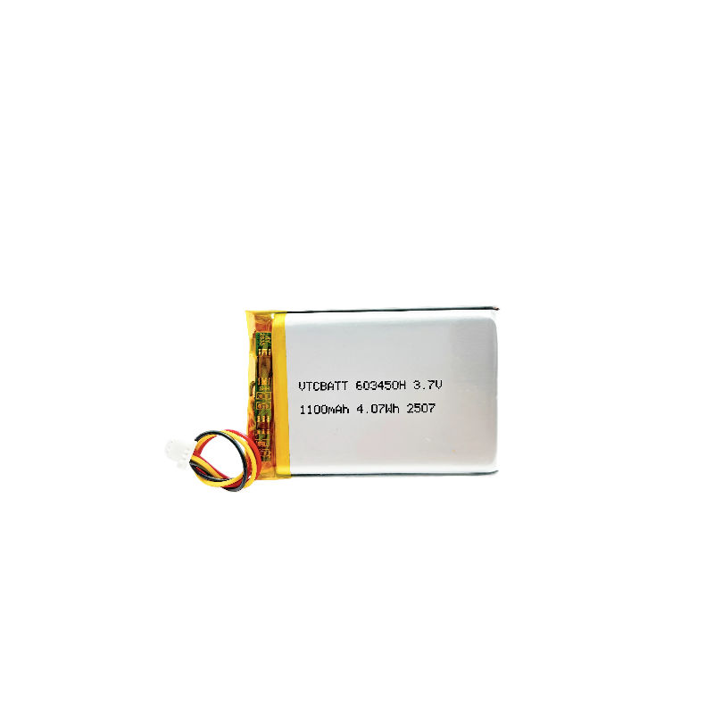 High Temperature 3.7V 1100mAh 603450H Lipo Battery