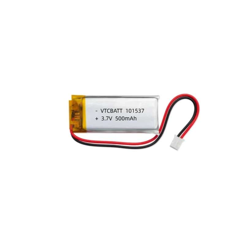 Custom 3.7 v 500mah li polymer battery