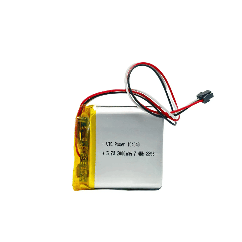 3.7V 2000mAh 104040 Low temperaure lipo battery product view