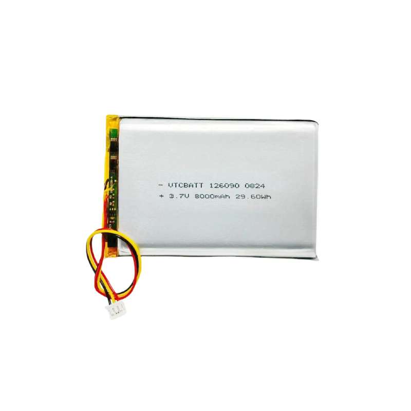 126090 3.7V 8000mAh LiPo Battery for tablet terminals, handheld POS devices, portable testing instruments