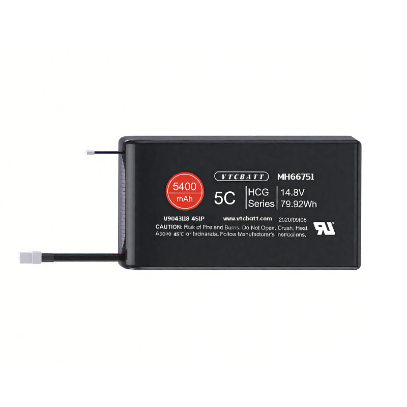 14.8V 5400mah lithium ion polymer battery