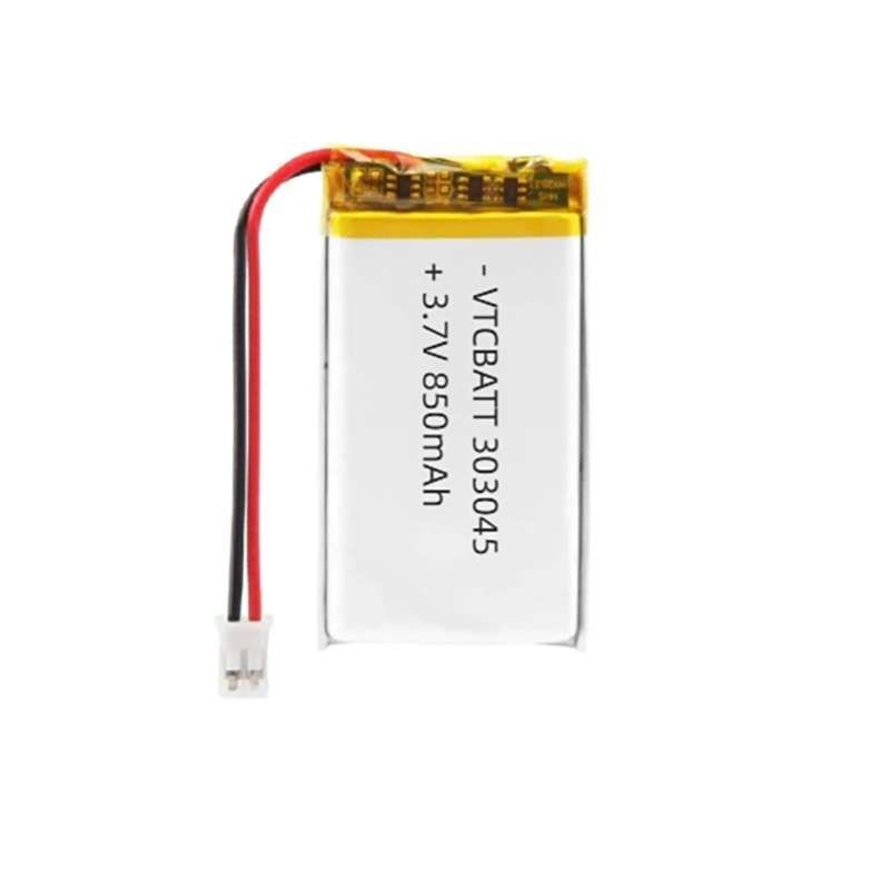 850 mah polymer lithium 3.7v