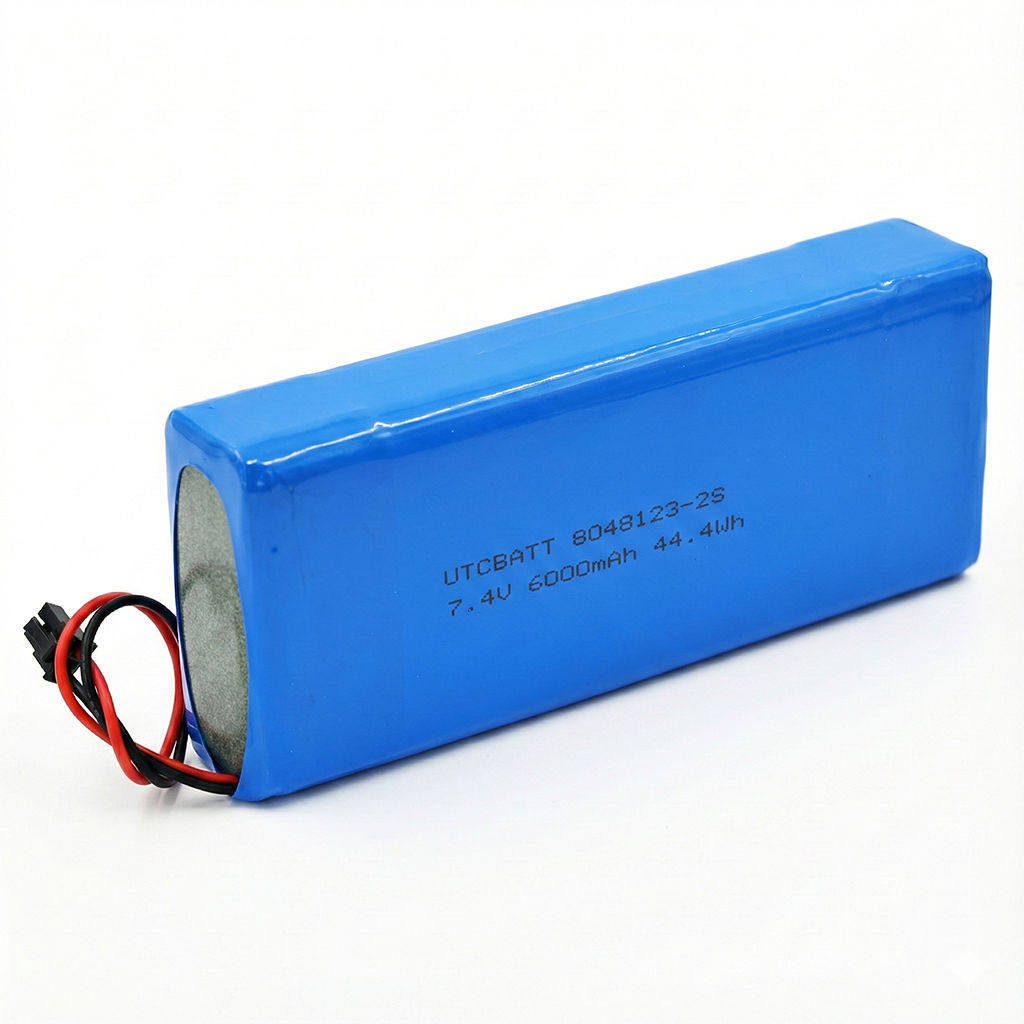 Lithium Polymer Battery Pack 7.4V 8048123-2S 6000mAh product view