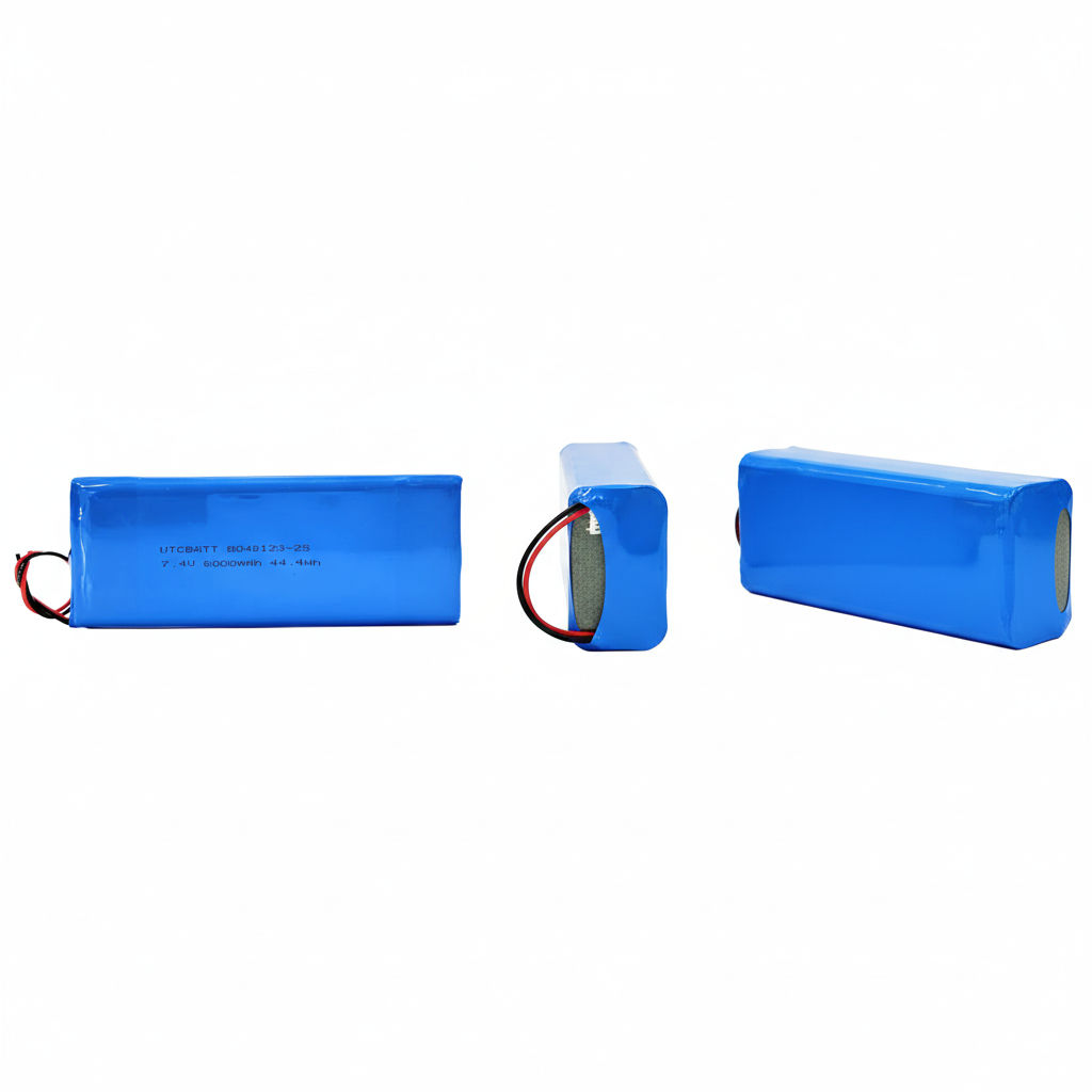 Lithium Polymer Battery Pack 7.4V 8048123-2S 6000mAh product view