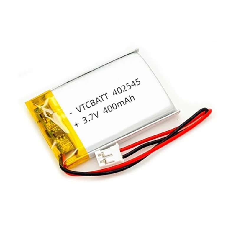 3.7V 400mah 402545 high temperature lipo battery