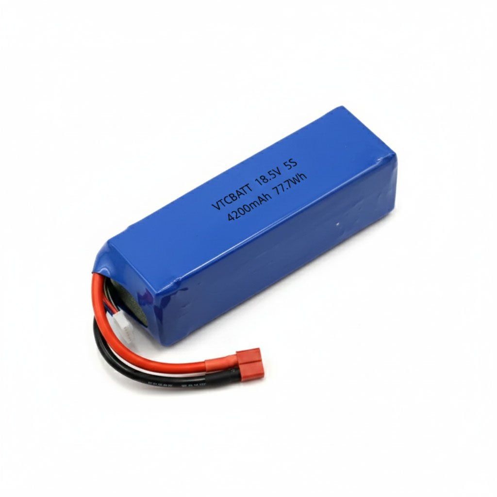 High Discharge/High Power 18.5V 4200mAh 5S LiPo Battery for XLPower Specter 700, Swift-Blade Indoor Nano Helicopter, RC Car product view