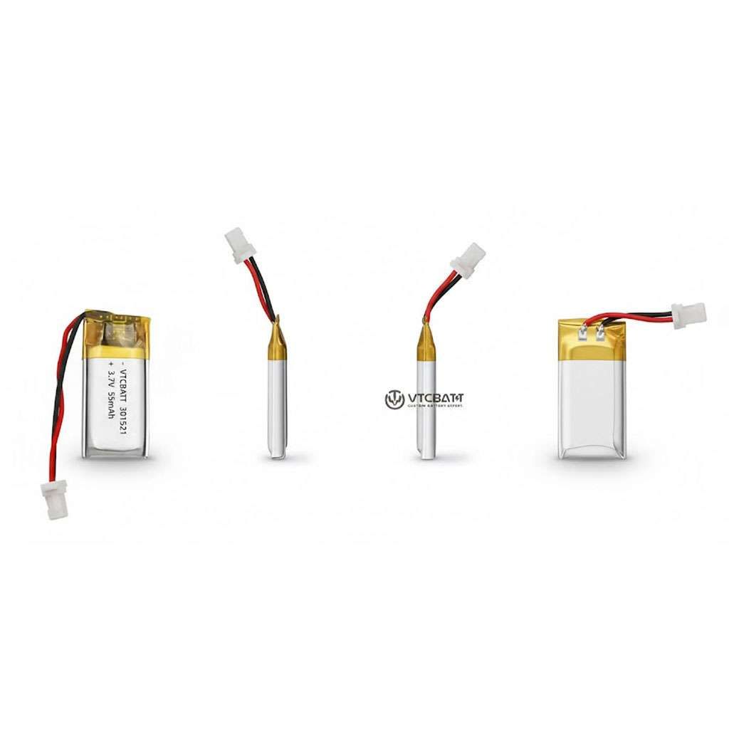 Small Size Lithium Polymer 3.7v 55mah battery product view