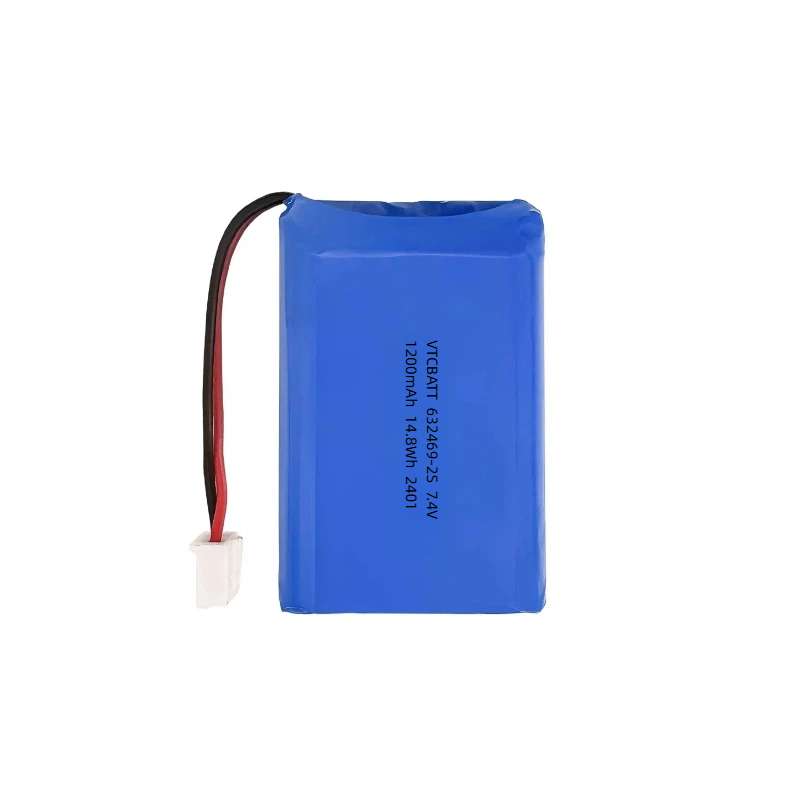1200mah 7.4v battery product view