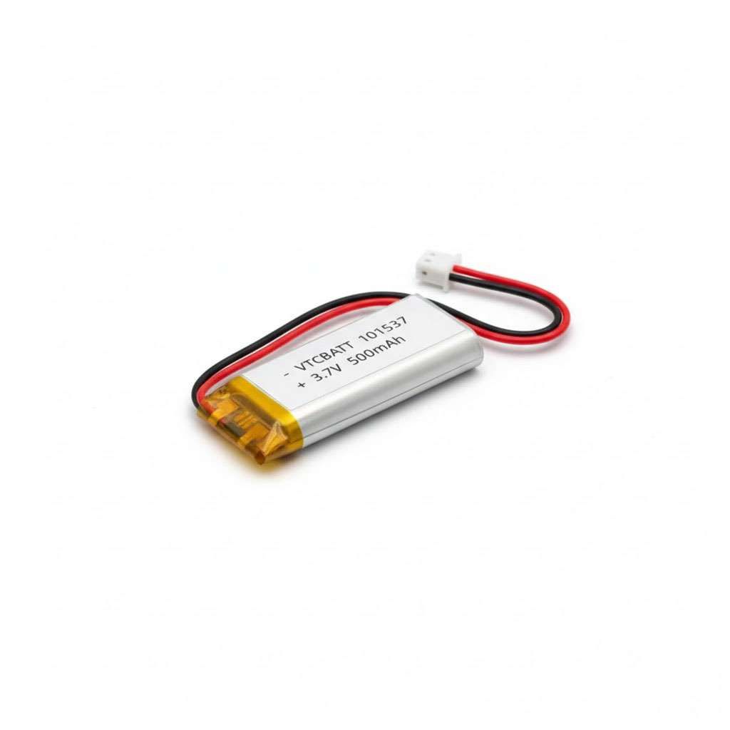 Custom 3.7 v 500mah li polymer battery product view