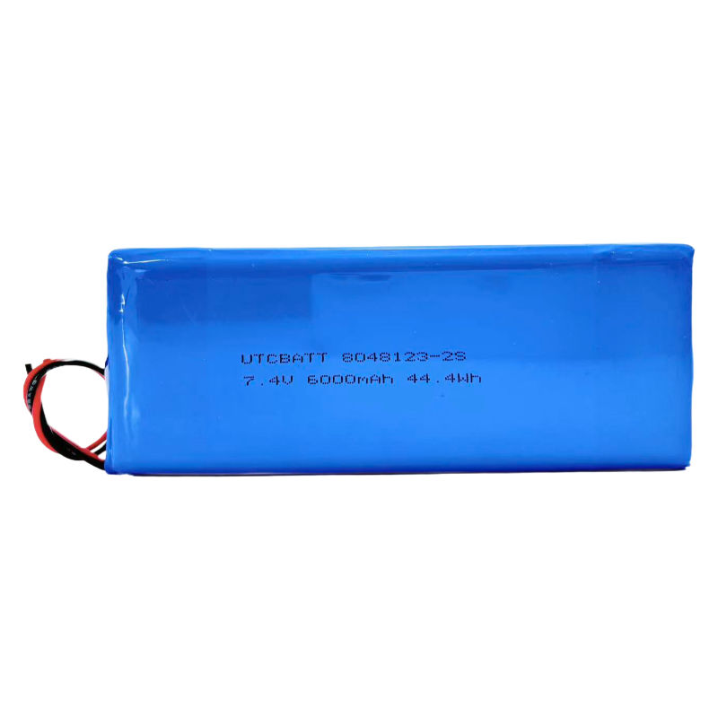 7.4V 8048123-2S 6000mAh lipo battery