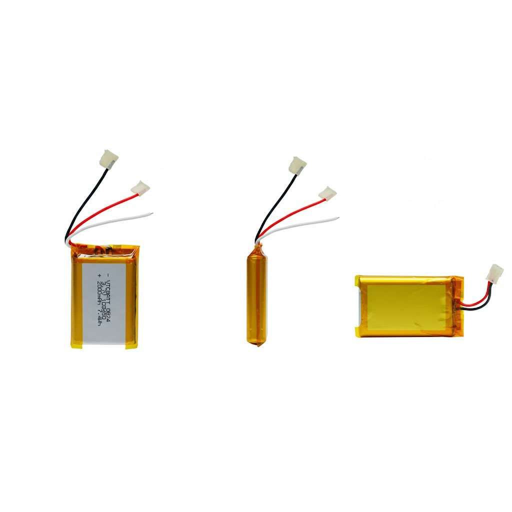 3.7 v 103450 2000mah lipo battery for Indoor security cameras,Bluetooth Wi-Fi Door Locks,Bluetooth speakers,Robotics toy product view