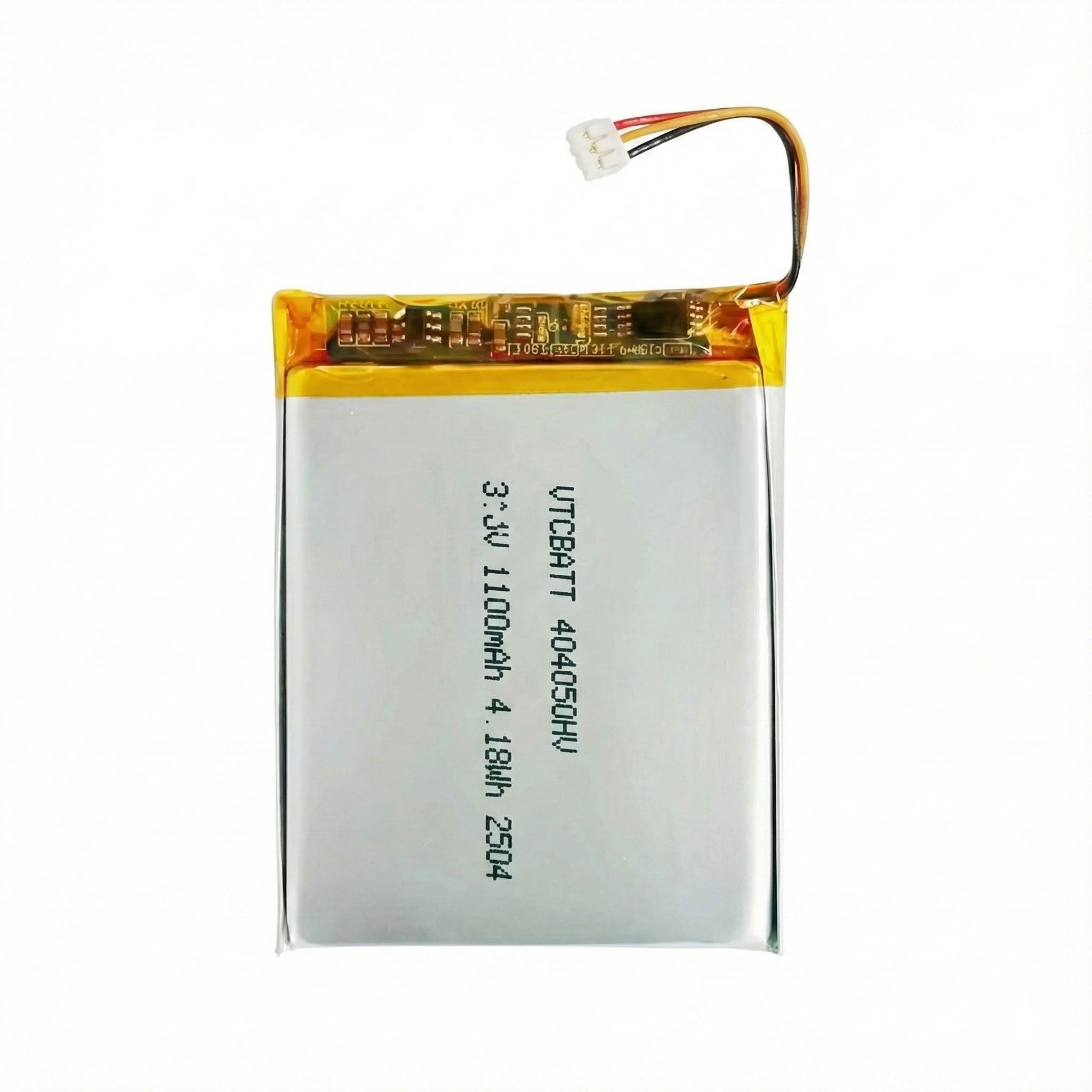 404050HV 3.8V 1100mAh lipo battery for warehouse barcode scanners, mobile point-of-Sale (POS) terminals, thermal imaging cameras product view