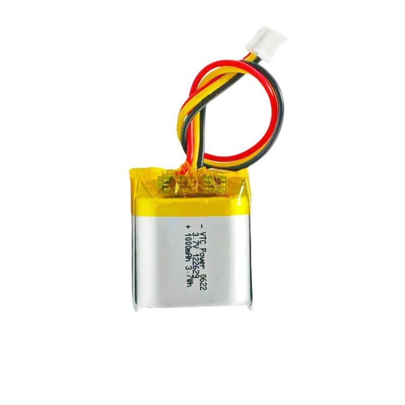 1000mAh lipo battery 122629 3.7V 1000mAh for GPS Tracker, Asset Tracker, Pet GPS Tracker product view