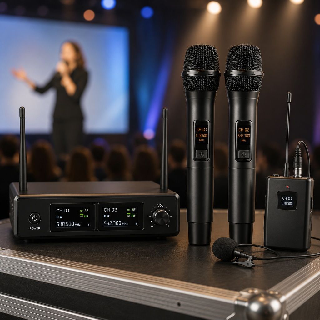 Wireless microphones