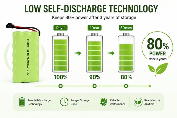 Low Self-Discharge Technology