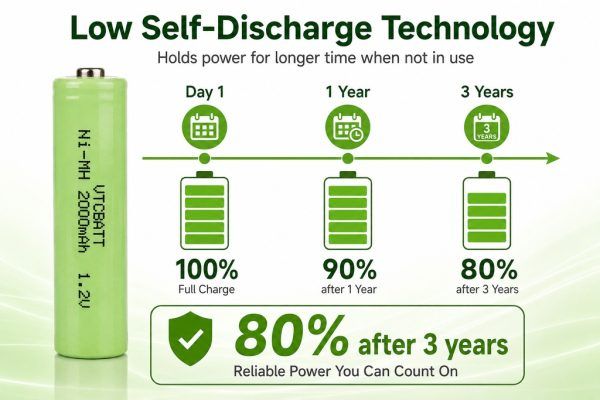 Low Self-Discharge Technology