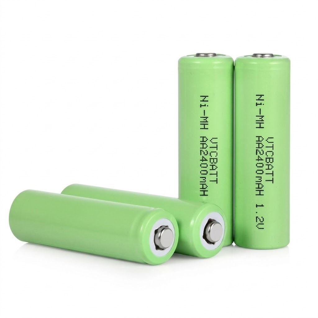 2400mAh 1.2V Ni-MH Low Self-Discharge Rechargeable AA Battery product view