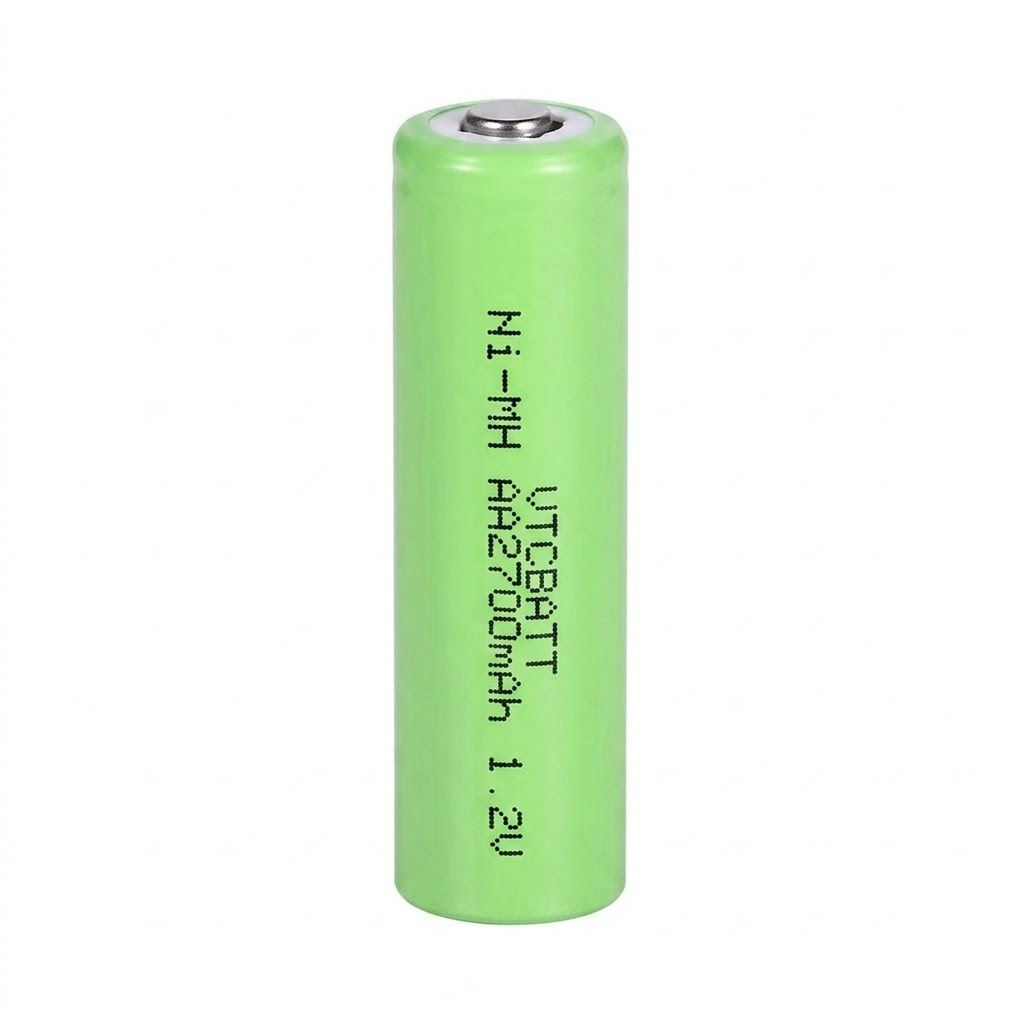 2700mAh 1.2V AA Ni-MH Rechargeable Battery Factory Supply for solar garden lights, LED flashlights, wireless keyboards, computer mice product view