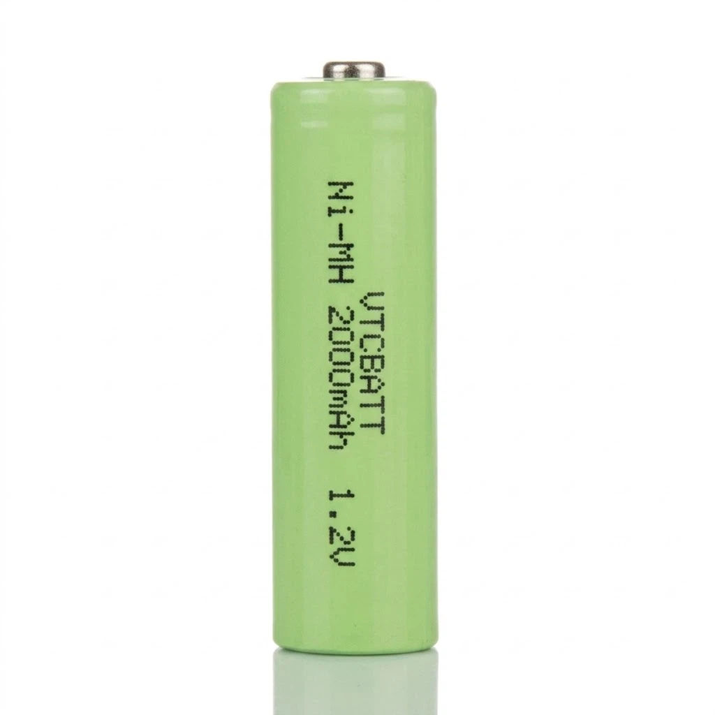 AA 2000E 1.2V 2000mAh Ni-MH Rechargeable Battery for solar garden lights, LED flashlights, wireless keyboards product view
