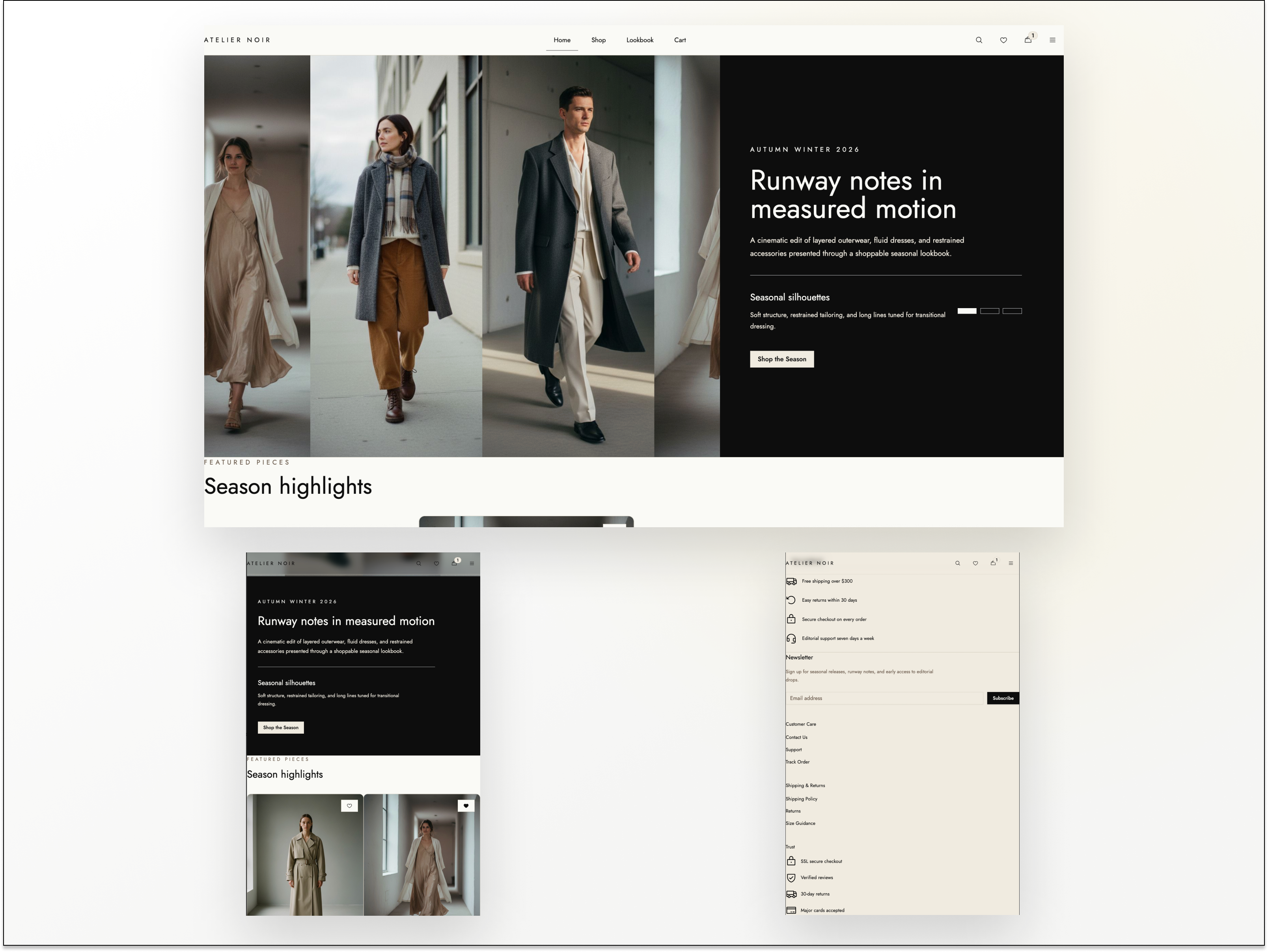 Custom AI-Native E-Commerce Web Development for Fashion Store