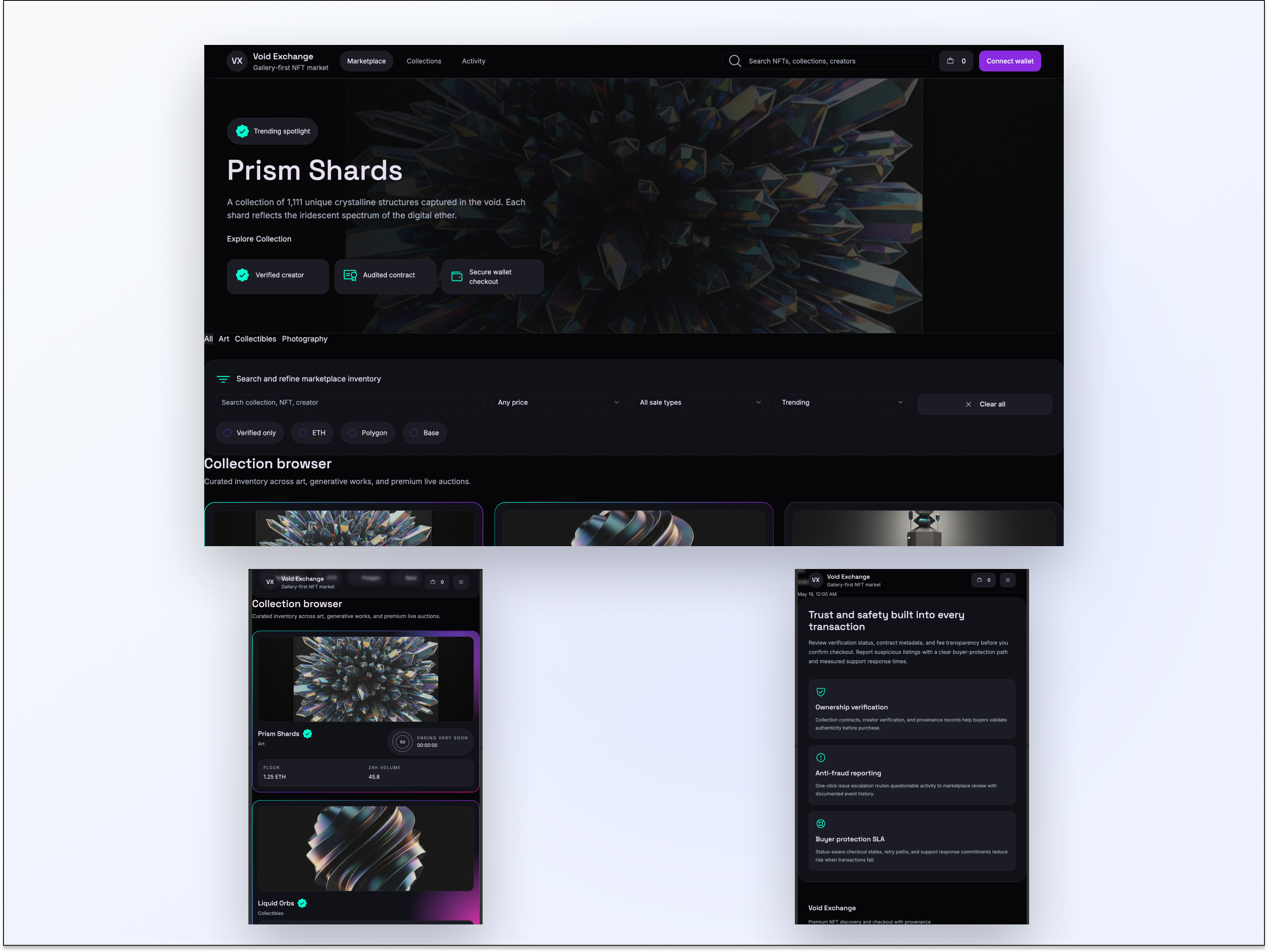 Custom AI-Native NFT Web Development for NFT Marketplace