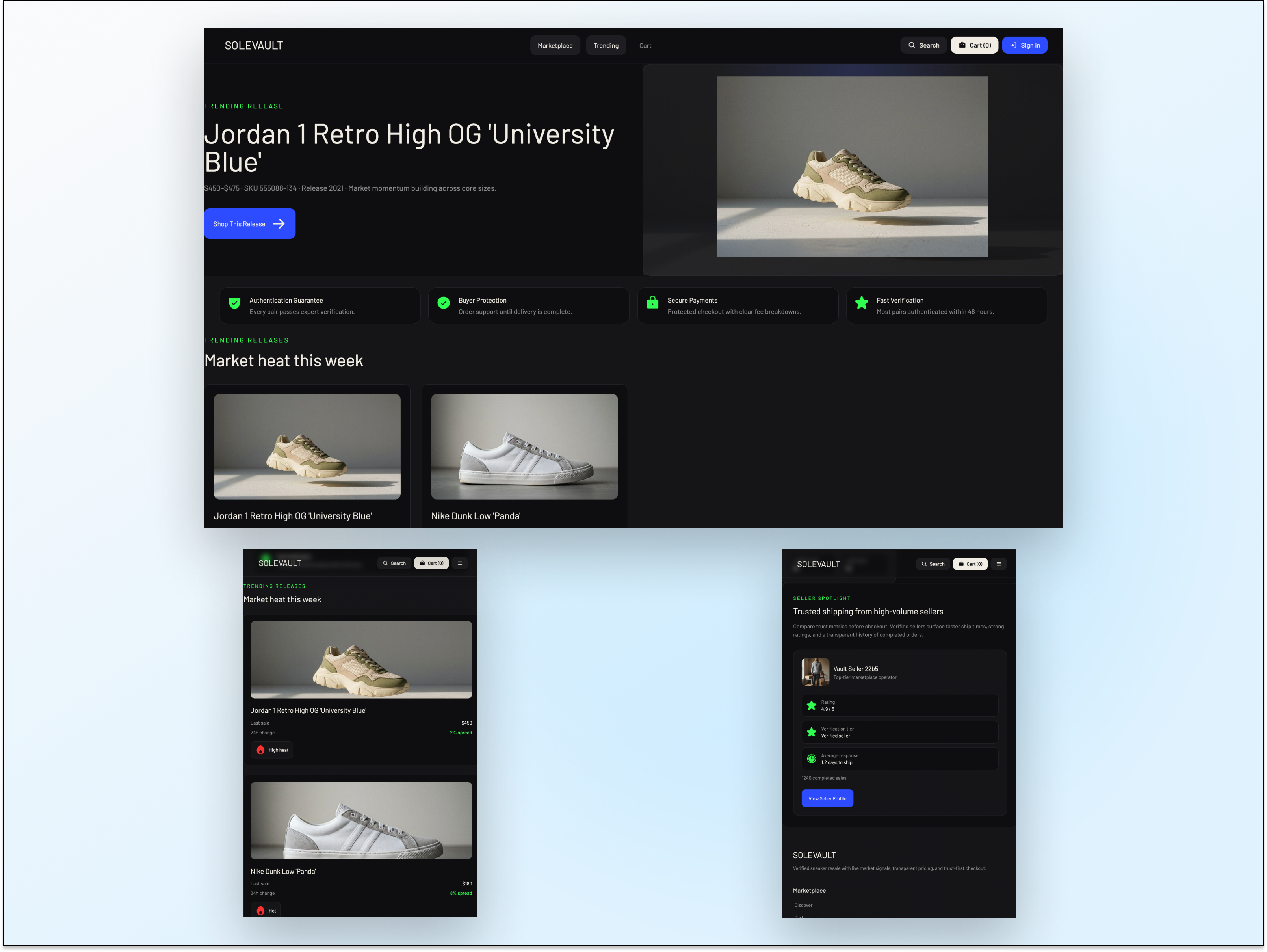 Custom AI-Native E-commerce Web Development for Sneaker