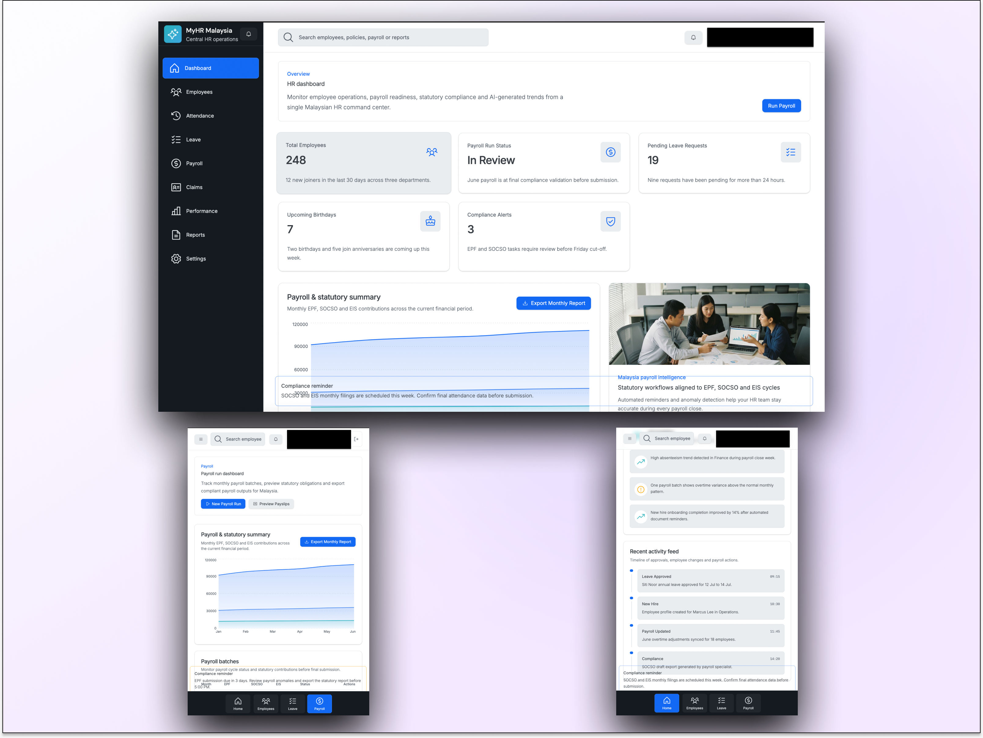 Custom AI-Native HR Management System & Workforce Dashboard