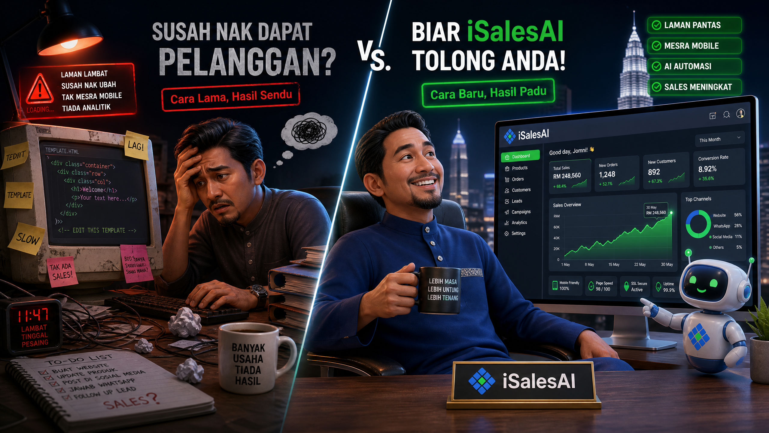 Website designer Malaysia professional vs DIY builders comparison for local SMEs