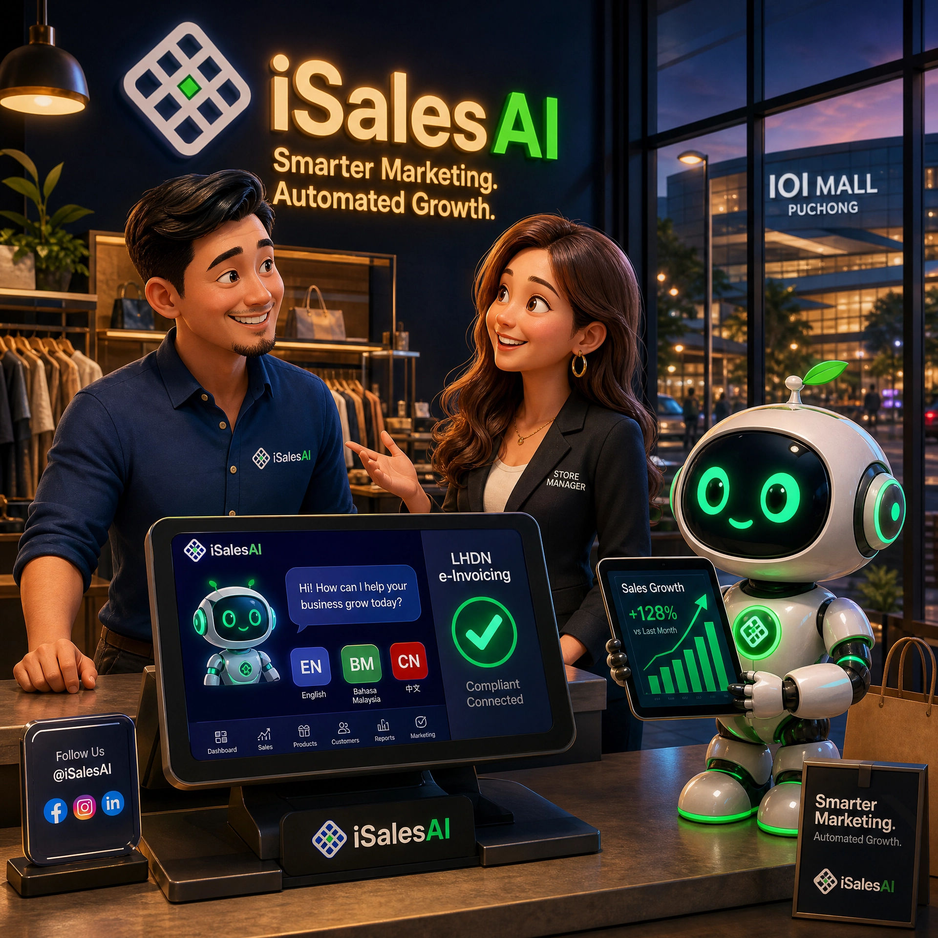 Website Designer Puchong: Integrating Trilingual AI Chatbots & LHDN MyInvois CRM for Local Retailers