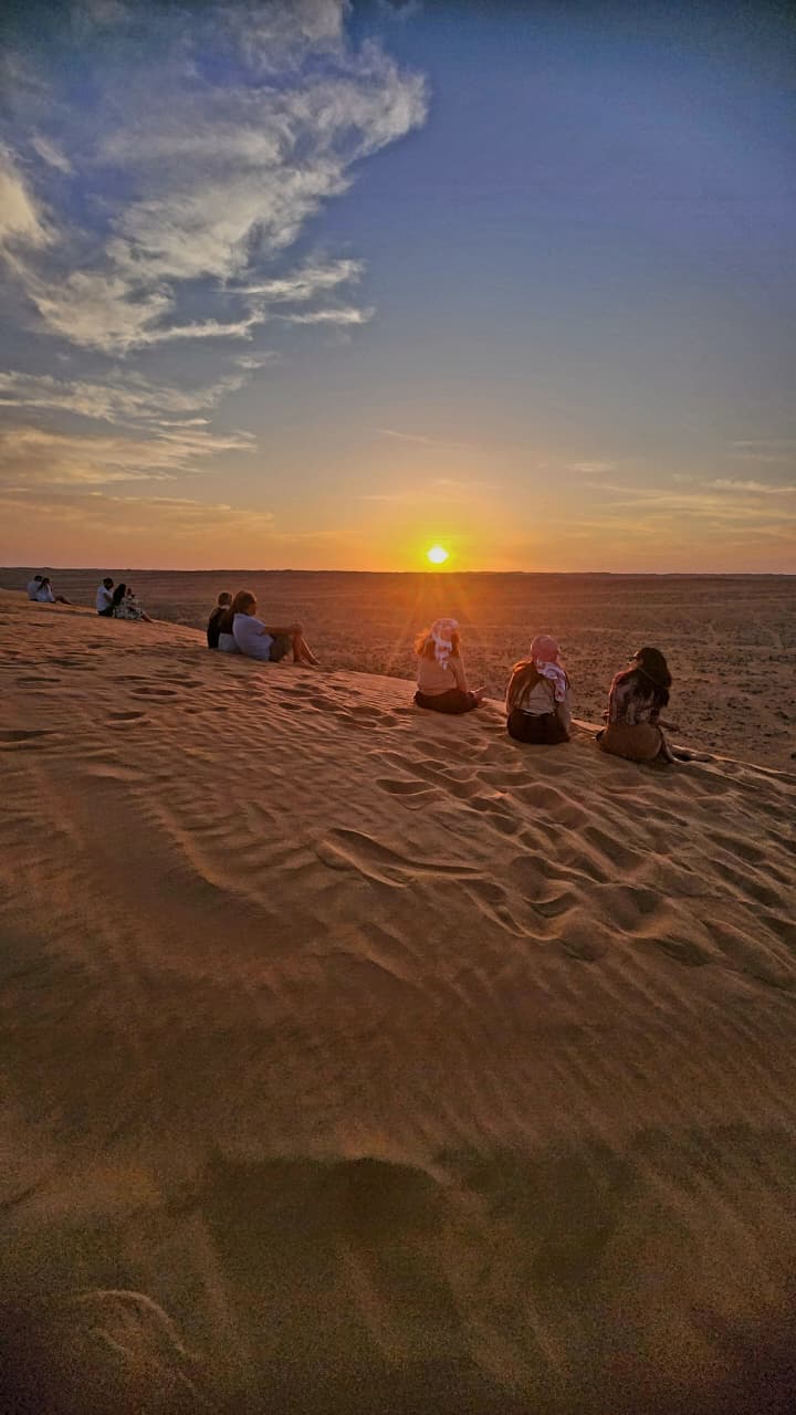 Dune Bashing: Ride the thrill, stay for the sunset. Desert perfection