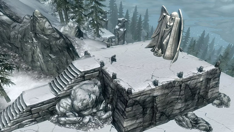 Skyrim Fan Creates Real Meridia Statue with Game-Inspired Voice Capabilities