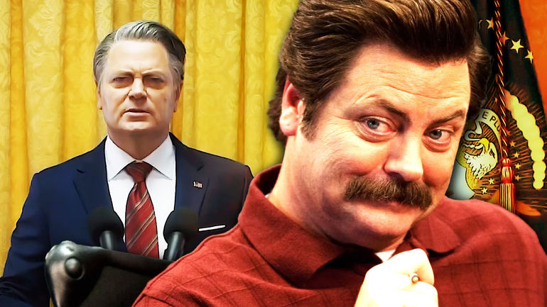 Nick Offerman's Role in Civil War: A Dark Payoff for Ron Swanson