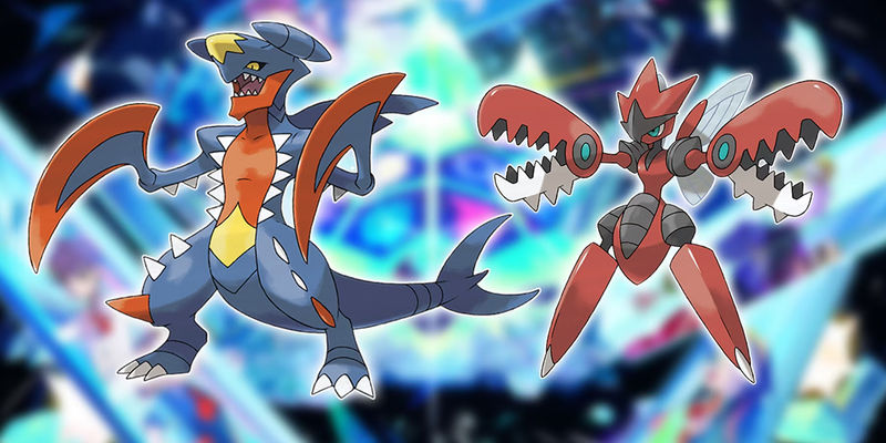 Pokemon Fan Fuses Mega Scizor and Mega Garchomp