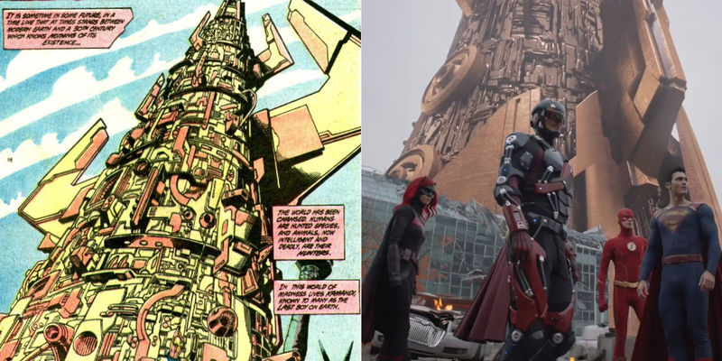 Crisis on Infinite Earths Part 1 Quantum Towers vs Cosmic Tuning Forks