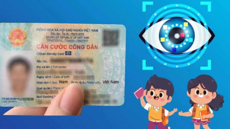 Thủ tục cấp thẻ căn cước cho trẻ em dưới 14 tuổi từ 1/7/2024
