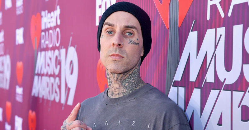 Travis Barker's Unique Basketball Challenge: Shooting Hoops with Baby Rocky's Diapers