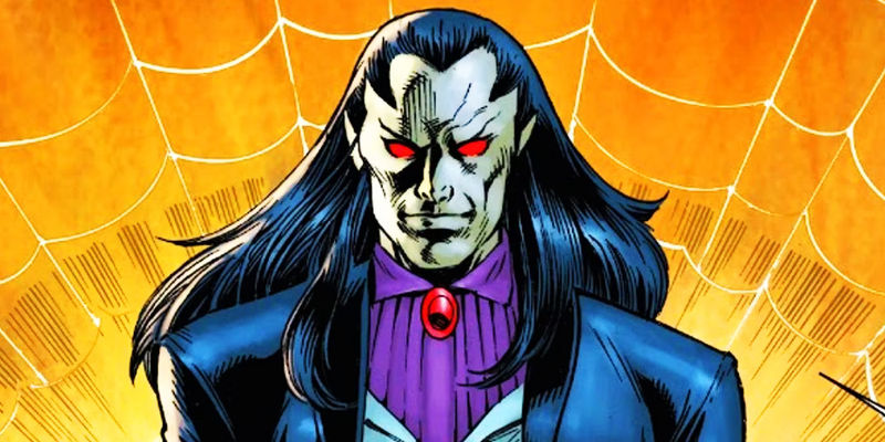 Morlun greeting Peter Parker in Marvel Comics