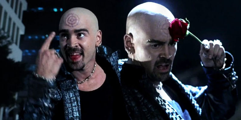 Colin Farrell as Bullseye in Daredevil 2003 Movie