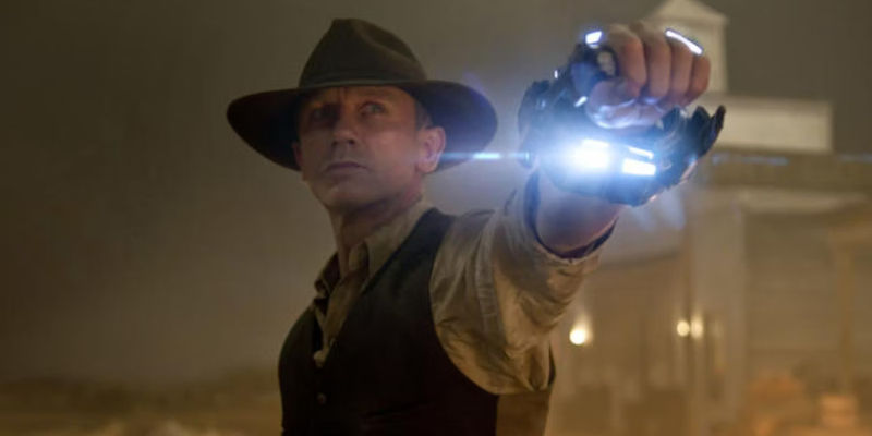 Daniel Craig as Jake Lonergan in Cowboys & Aliens.
