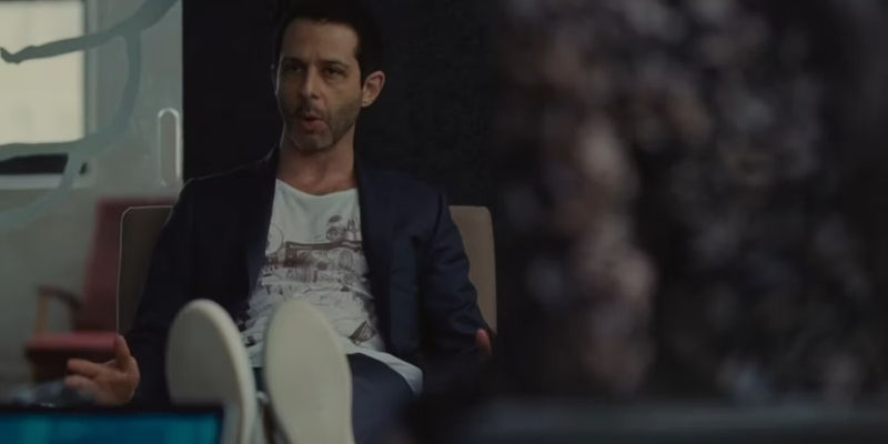 Kendall Trying To Impress In His Meeting With The Start-Up Season 1, Episode 8, “Prague”