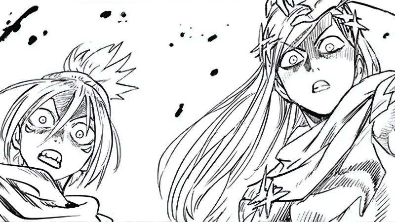 Speed-o'-Sound Sonic and Flashy Flash as seen in One Punch Man manga (Image via Shueisha)