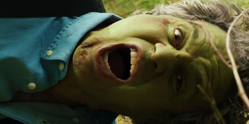 Bruce Banner becoming the Hulk in She-Hulk Attorney at Law